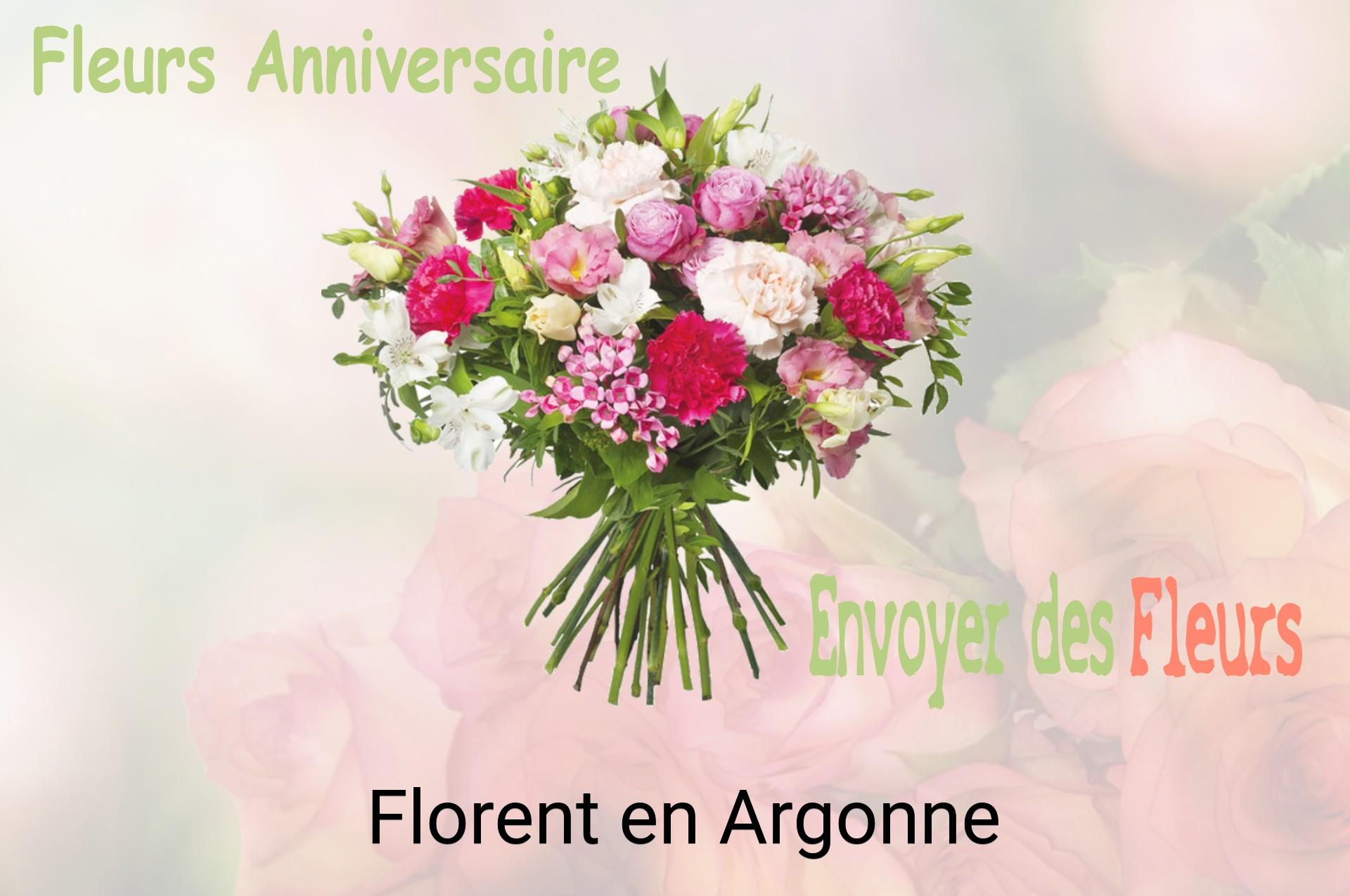 Bouquet de fleurs d’anniversaire livré à Florent-en-Argonne