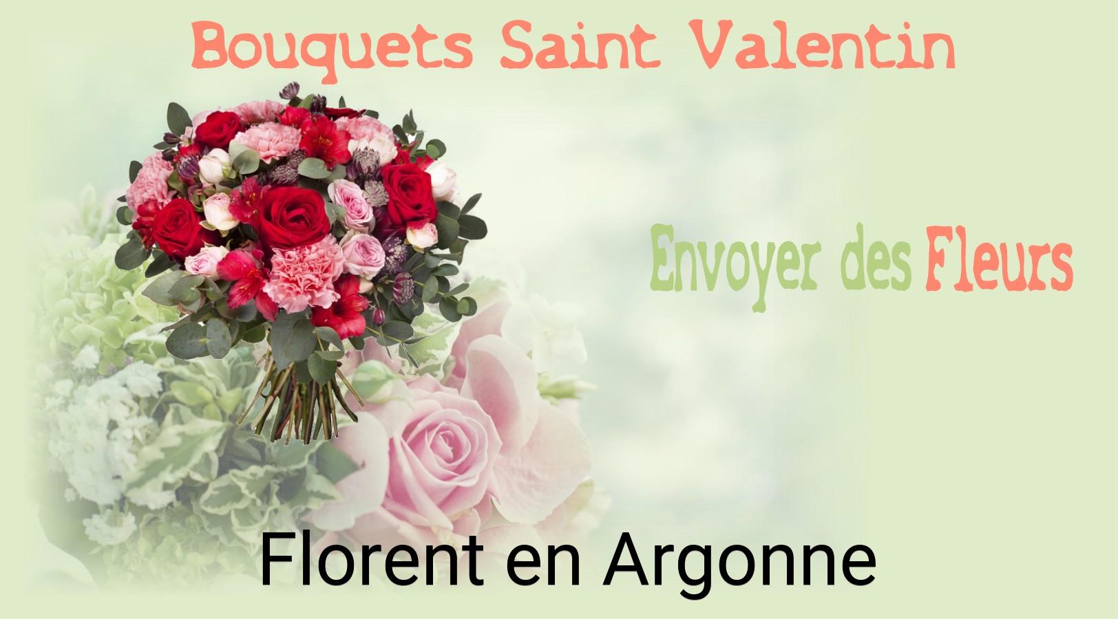 Roses de Saint-Valentin livrées à Florent-en-Argonne